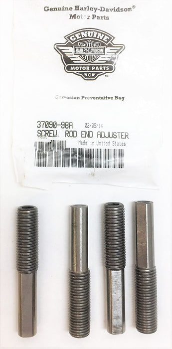 Harley-Davidson Rod End Screw Adjuster 37090-98A [Lot of 4] NOS