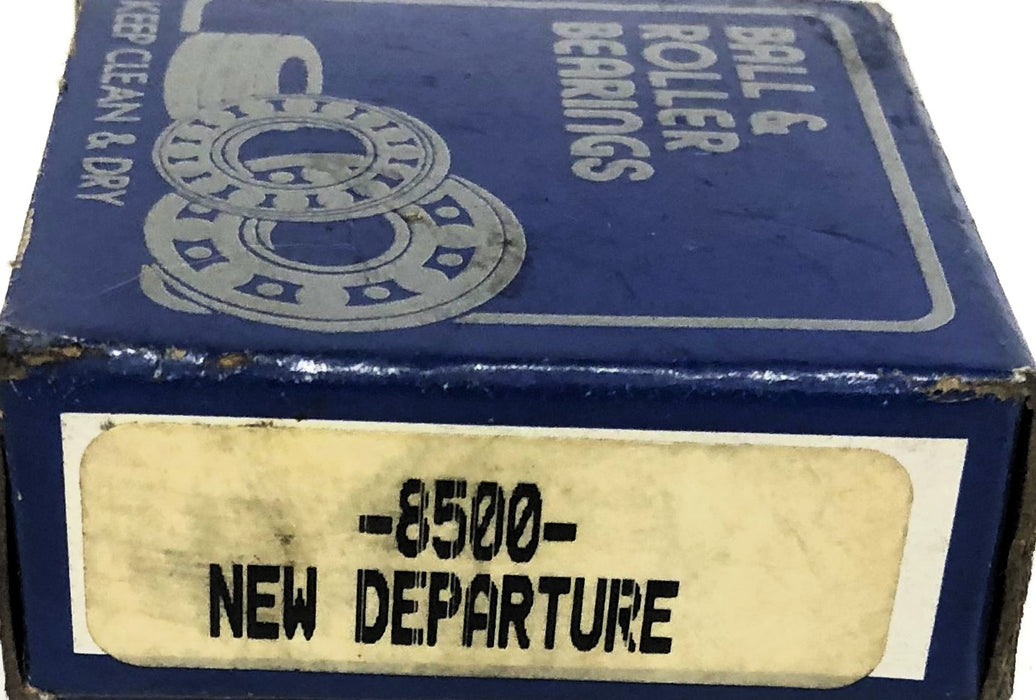 New Departure Single Row Ball Bearing 8500 [Lot of 3] NOS