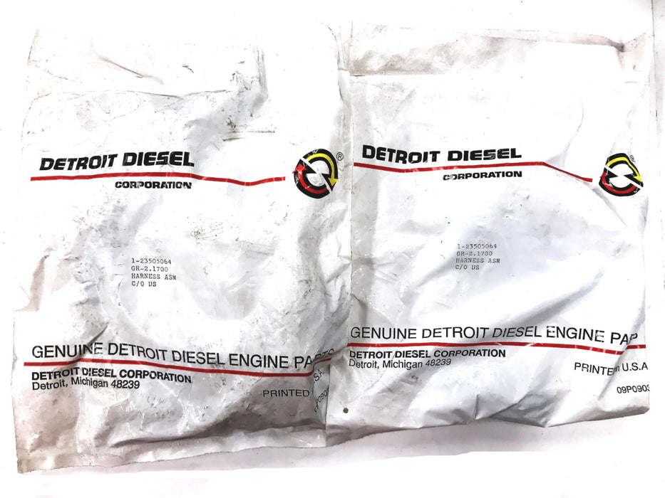 Detroit Diesel OEM Left Bank Injector Harness 23505064 [Lot of 2] NOS