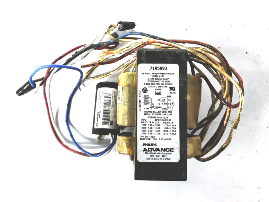 Philips Advance Core & Coil Ballast Kit 71A5993-001D NOS