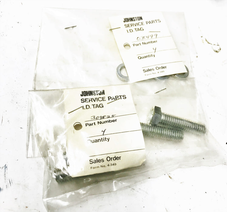 Johnston Sweeper/FMC 1" Split Flange Assembly 380198 NOS
