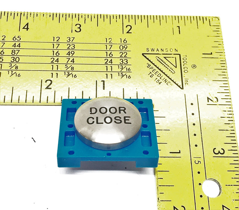 Unbranded Non-Illuminated Door Close Elevator Panel Button NOS