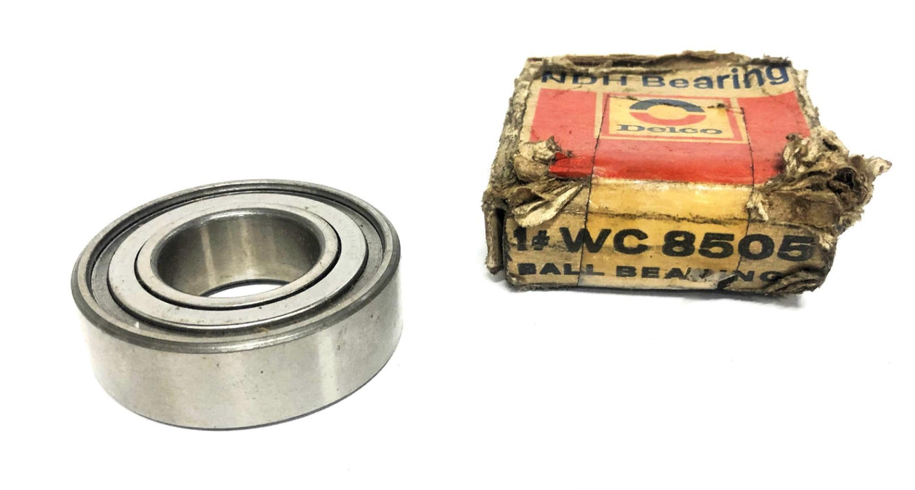 NDH Single Row Ball Bearing WC8505 NOS