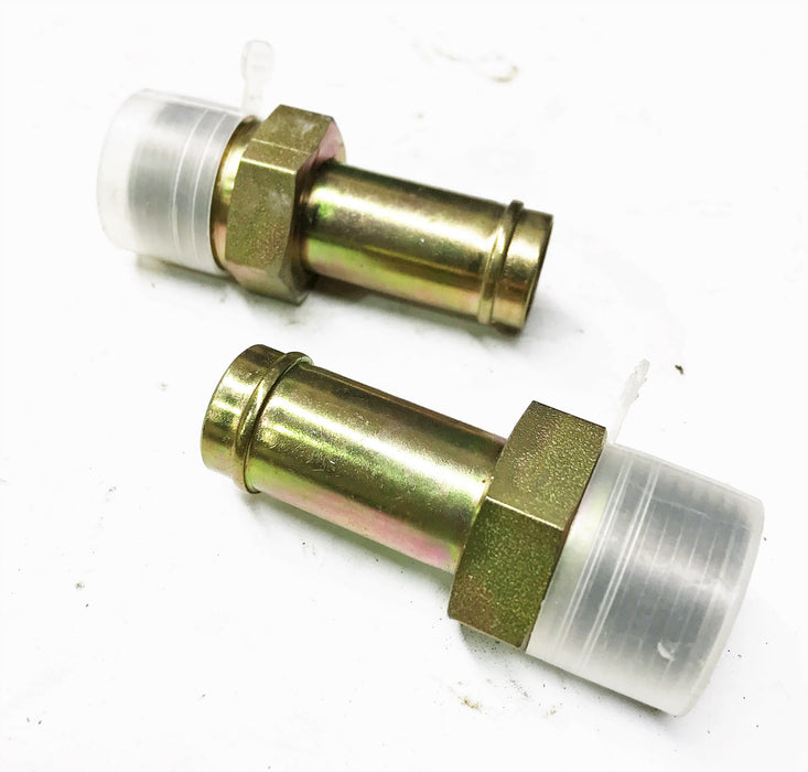 Johnston/Global 3/4" x 3/4" Hose Nipple 053518 [Lot of 2] NOS