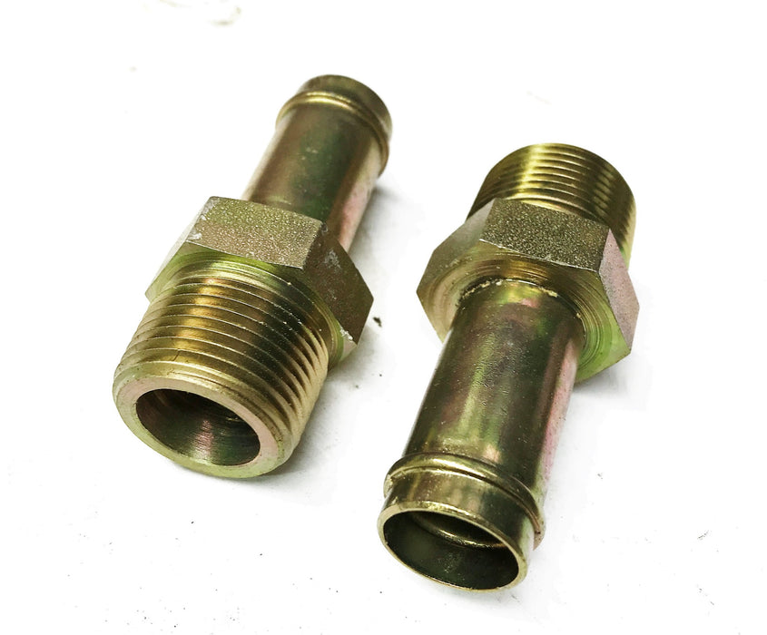 Johnston/Global 3/4" x 3/4" Hose Nipple 053518 [Lot of 2] NOS