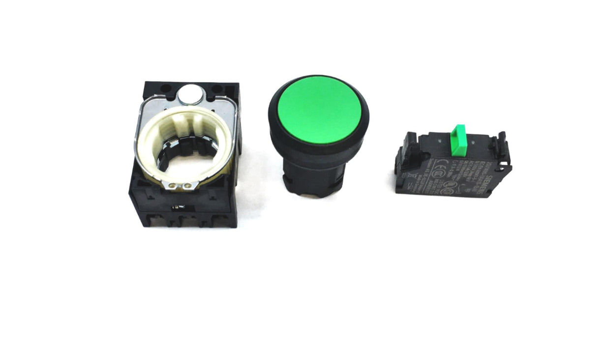Siemens Push Button 3SU1100-0AB40-1BA0 NOS