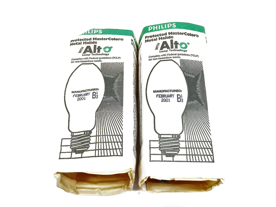 Philips 50 Watt Metal Halide Lamp MHC50 [Lot of 2] NOS