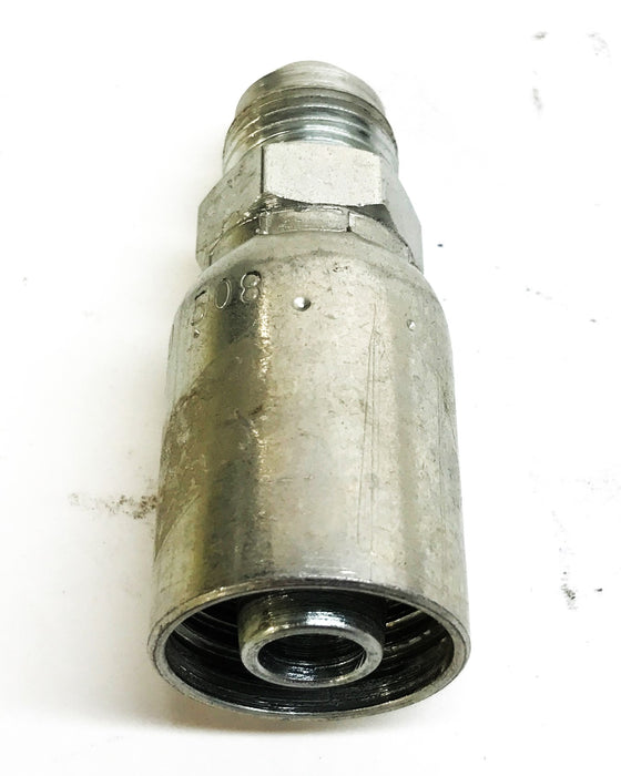 Eaton Weatherhead 1/2" Crimp Hydraulic Hose Fitting 08U-508 [Lot of 5] NOS