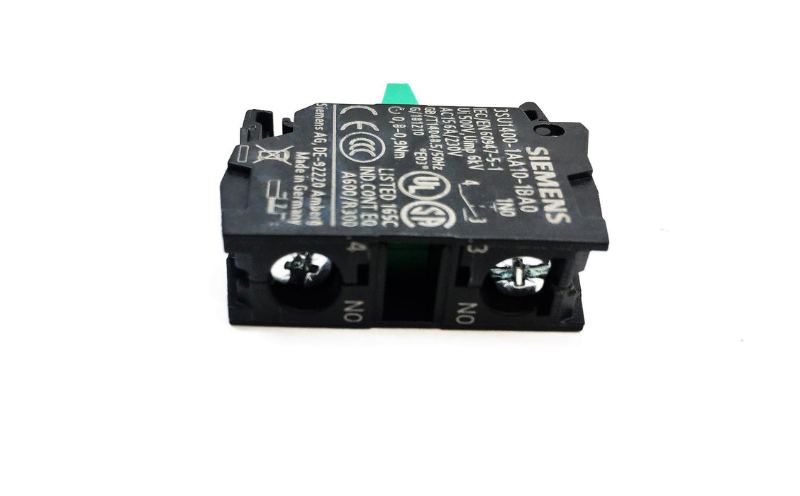Siemens Push Button 3SU1100-0AB40-1BA0 NOS