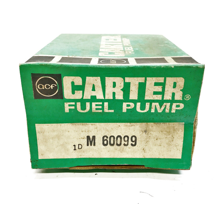 Carter Mechanical Fuel Pump Assembly M60099 NOS
