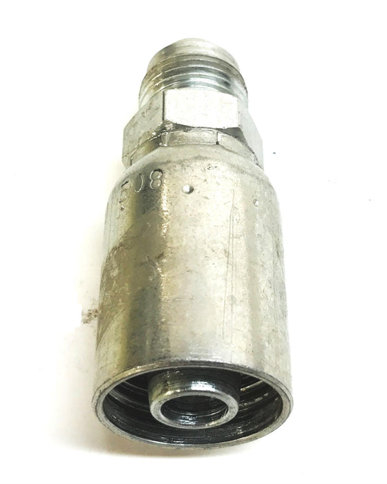 Eaton Weatherhead 1/2" Crimp Hydraulic Hose Fitting 08U-508 [Lot of 4] NOS