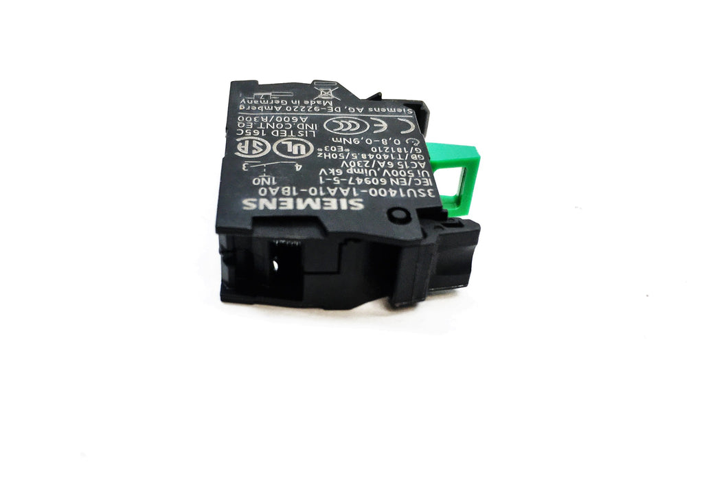 Siemens Push Button 3SU1100-0AB40-1BA0 NOS