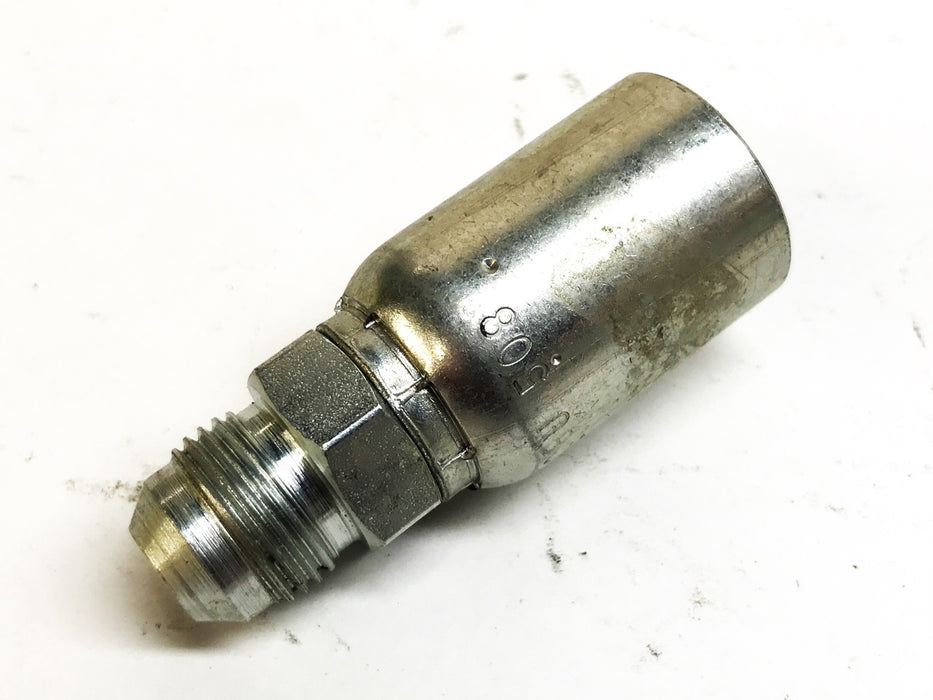 Eaton Weatherhead 1/2" Crimp Hydraulic Hose Fitting 08U-508 [Lot of 5] NOS