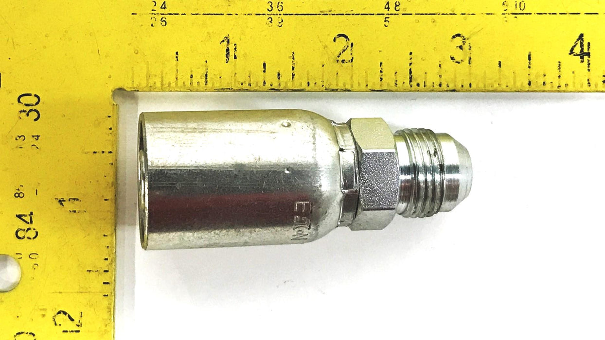 Eaton Weatherhead 1/2" Crimp Hydraulic Hose Fitting 08U-508 [Lot of 4] NOS