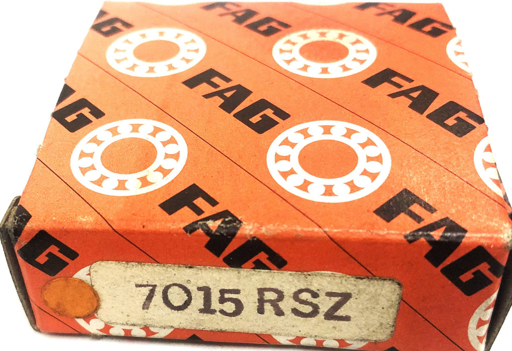 FAG Single Row Ball Bearing 7015RSZ NOS