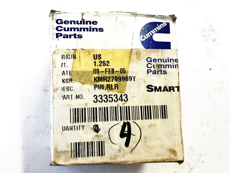 Cummins Pin Cam Follower Roller 3335343 [Lot of 4] NOS