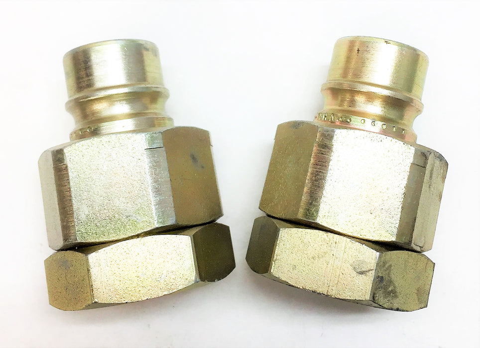 Unbranded 3/4" Quick Connect Coupler VHN-12 [Lot of 2] NOS