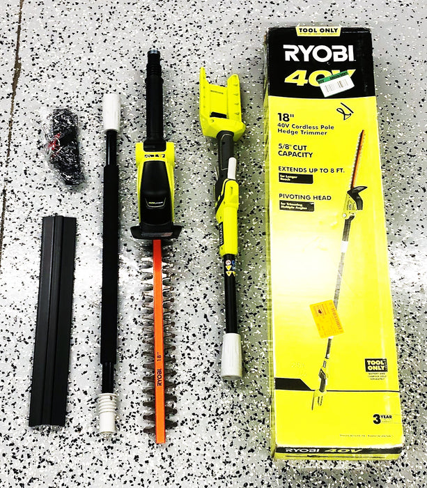 40v Max Kobalt Pole Hedge Trimmer KOBALT 40v Max Brushless