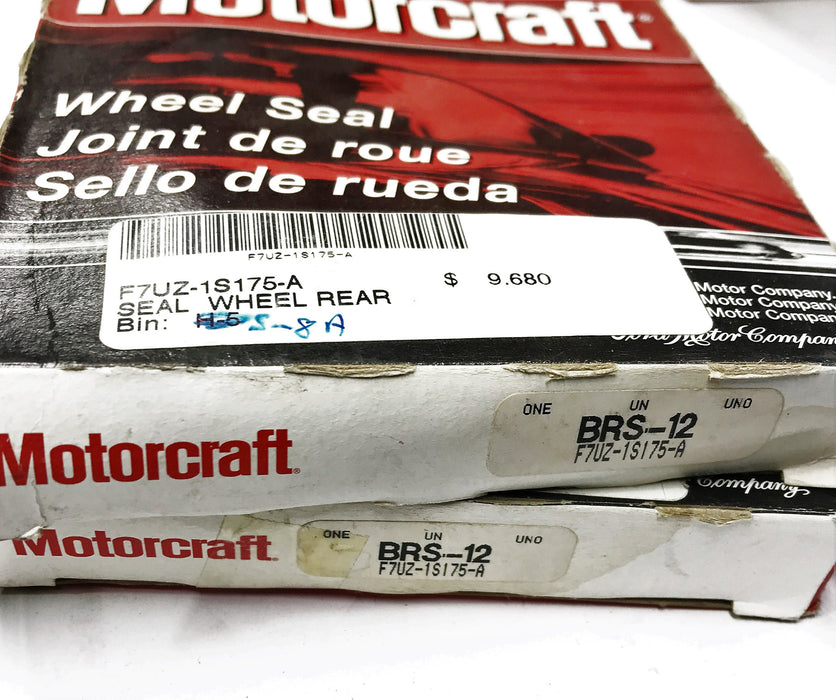 Motorcraft Oil Seal BRS-12 (F7UZ-1S1755-A) [Lot of 2] NOS