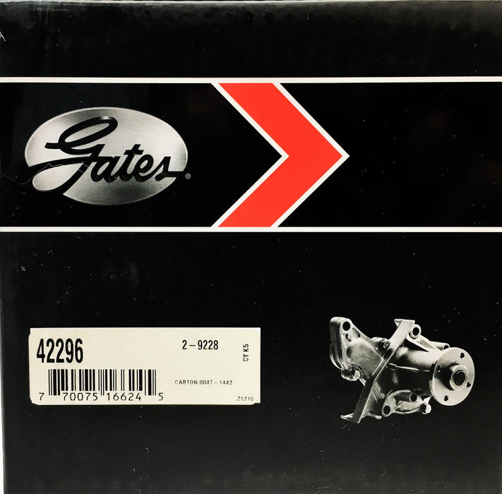 Gates Water Pump 42296 NOS