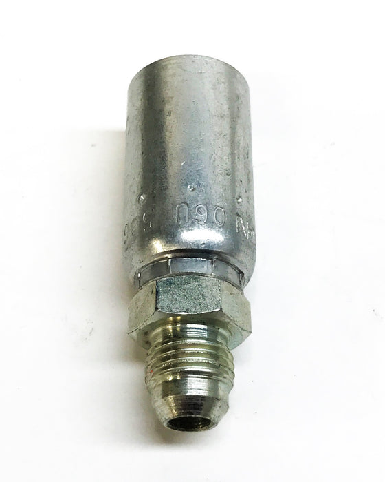 Eaton Weatherhead 3/8" Crimp Hydraulic Hose Fitting 06U-506 [Lot of 4] NOS