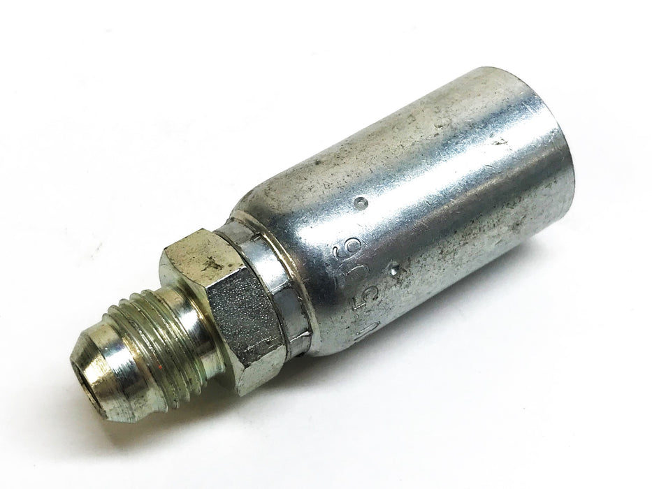 Eaton Weatherhead 3/8" Crimp Hydraulic Hose Fitting 06U-506 [Lot of 4] NOS