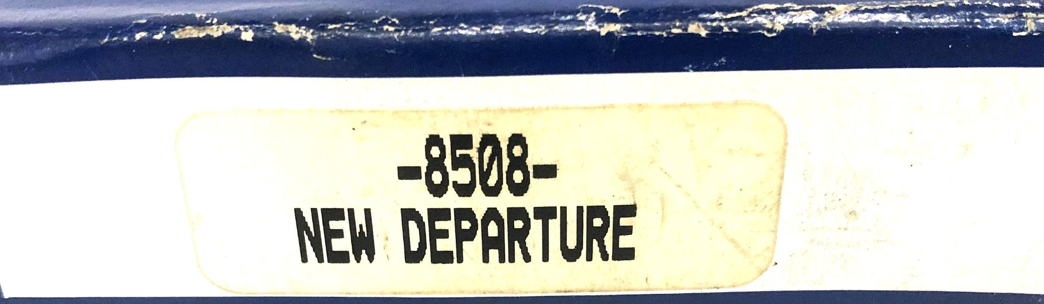 New Departure Shielded Single Row Ball Bearing 8508 NOS
