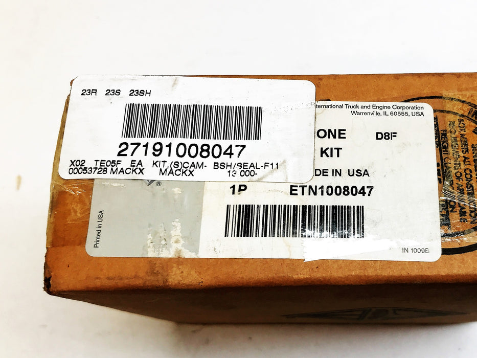 International Mack Bushings and Seals Kit 27191008047 NOS