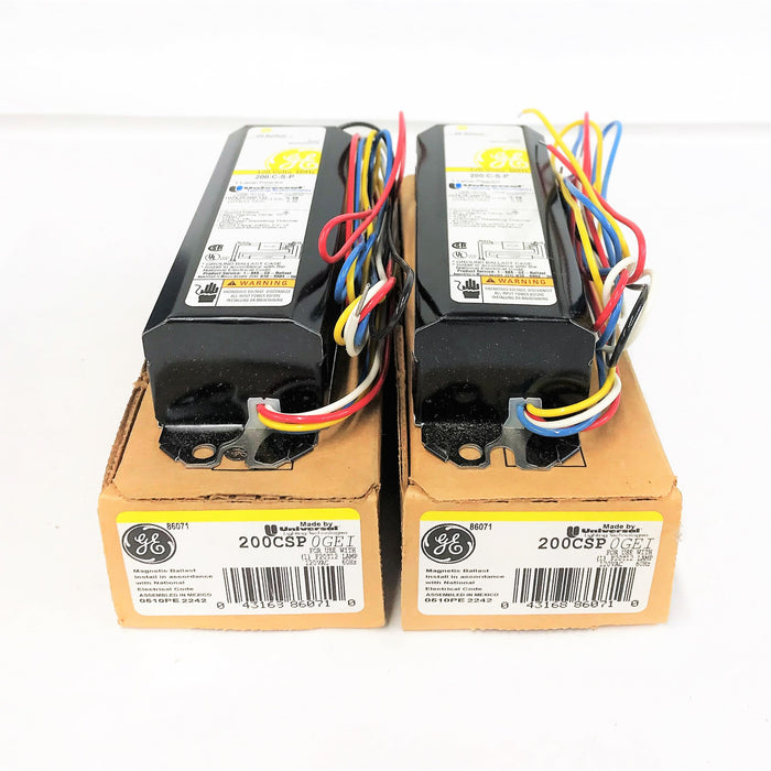 GE Universal Ballast 200CSP0GEI [Lot of 2] NOS