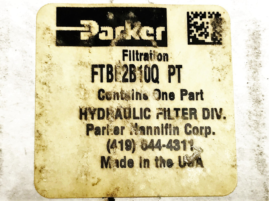 Parker Hydraulic Filter Cartridge FTBF2B10QPT NOS