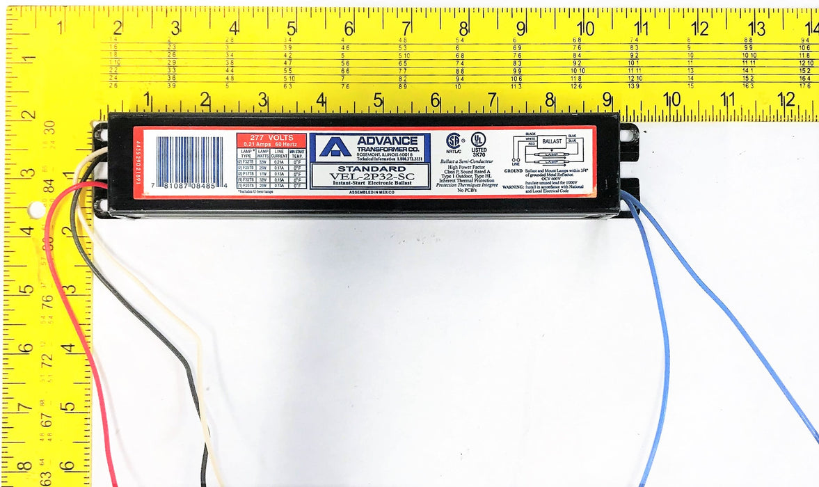 Advance Instant Start Ballast VEL-2P32-SC [Lot of 4] NOS
