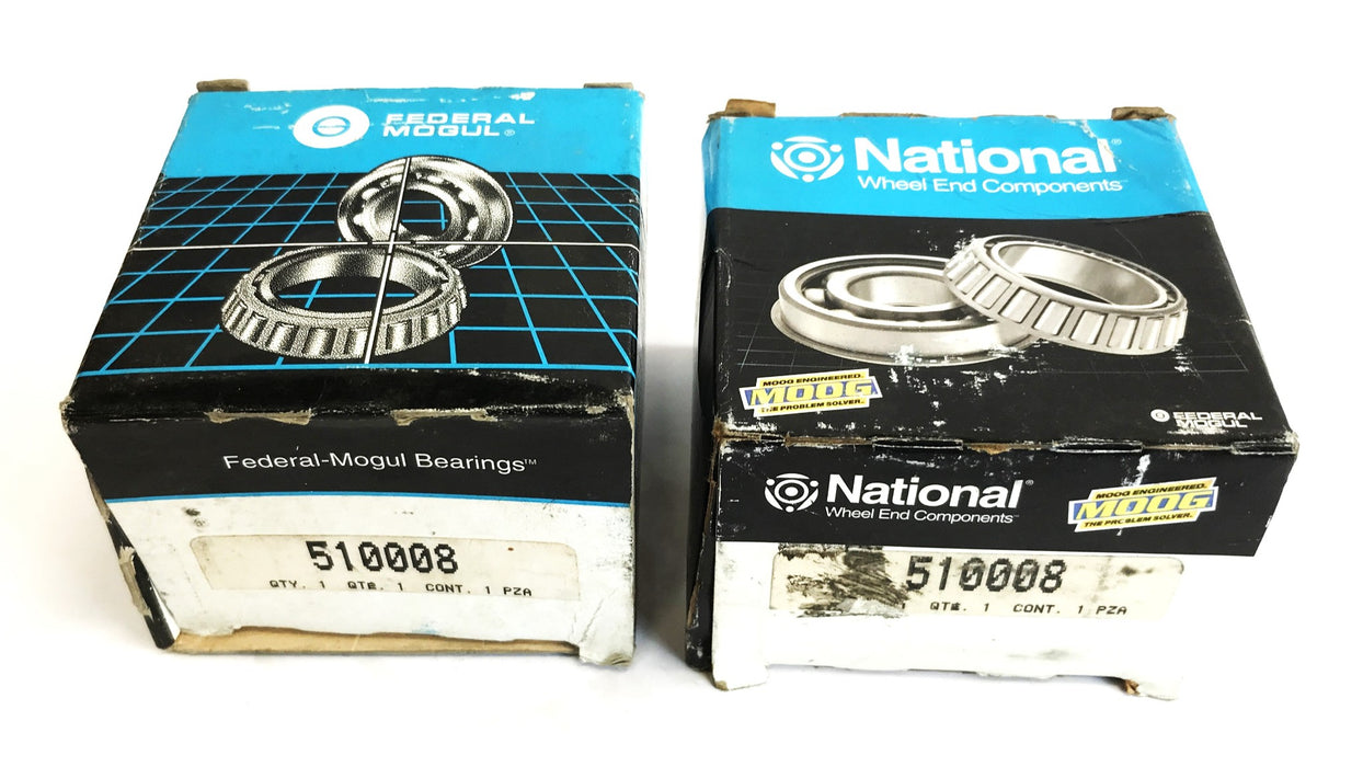 Federal 2-3/4 inch x 2 inch Front Wheel Bearing Mogul 510008 [Lot of 2] NOS