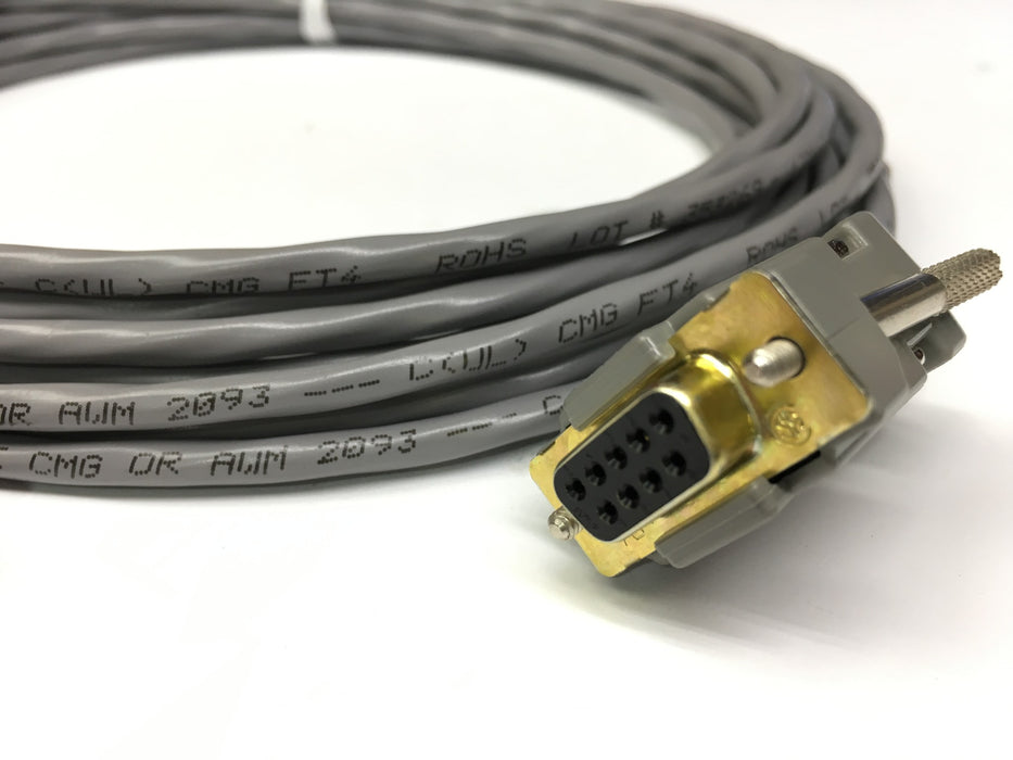 KSM 20 FOOT DATA CABLE, 5-PIN FEMALE JST CONNECTOR - DB9 FEMALE SERIAL ENDS