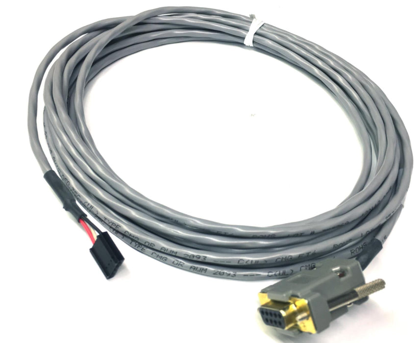 KSM 20 FOOT DATA CABLE, 5-PIN FEMALE JST CONNECTOR - DB9 FEMALE SERIAL ENDS