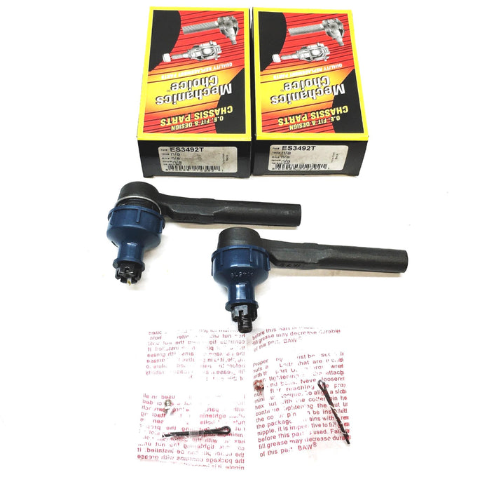 Mechanic's Choice Chassis Parts Tie Rod End Replacement ES3492T [Lot of 2] NOS