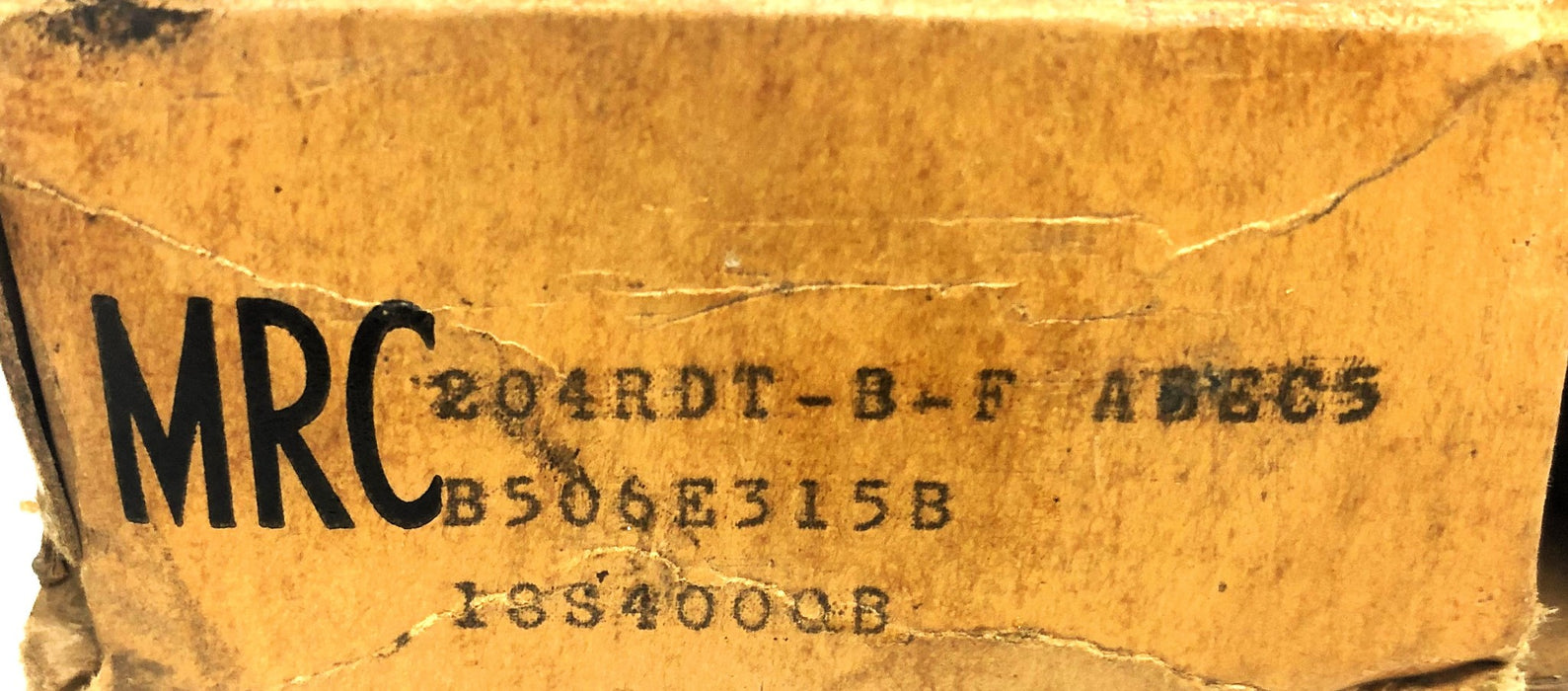 MRC ABEC 5 Single Row Ball Bearing Pair 204RDT-B-F NOS