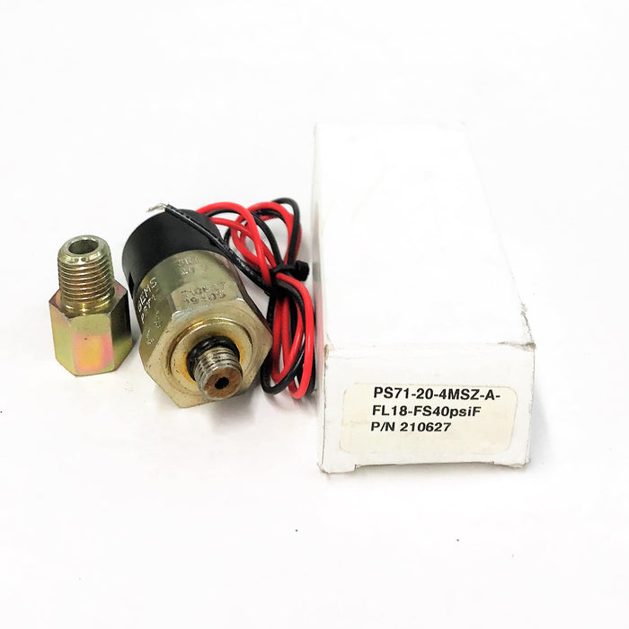 Gems Sensors Pressure Switch PS71-20-4MSZ-A-FL18 NOS