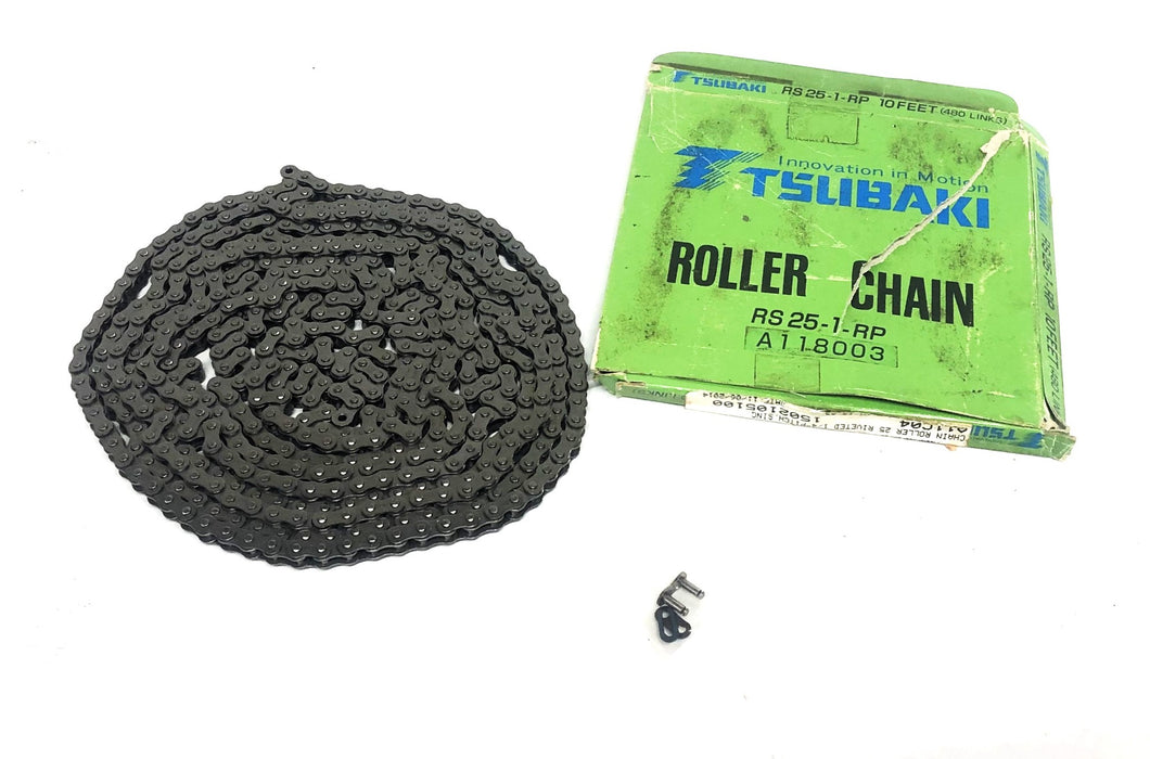Tsubaki 118 Inches Roller Chain RS25-1-RP (A118003) NOS