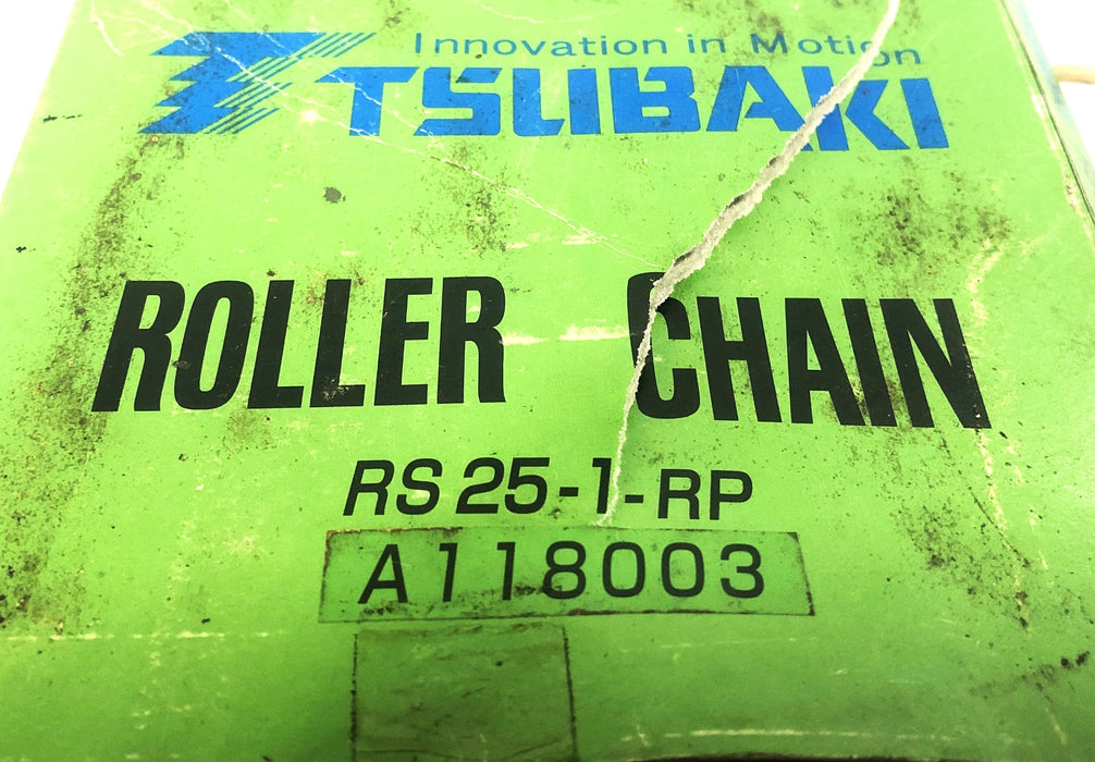 Tsubaki 118 Inches Roller Chain RS25-1-RP (A118003) NOS