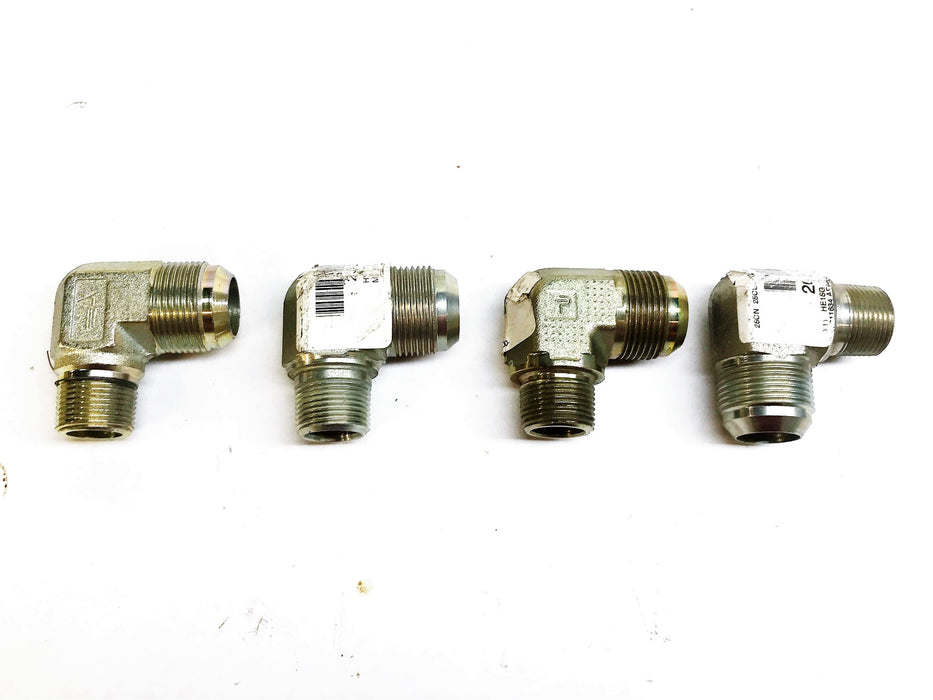 Eaton Aeroquip External 90 Degree Steel Elbow 2024-12-16S [Lot of 4] NOS