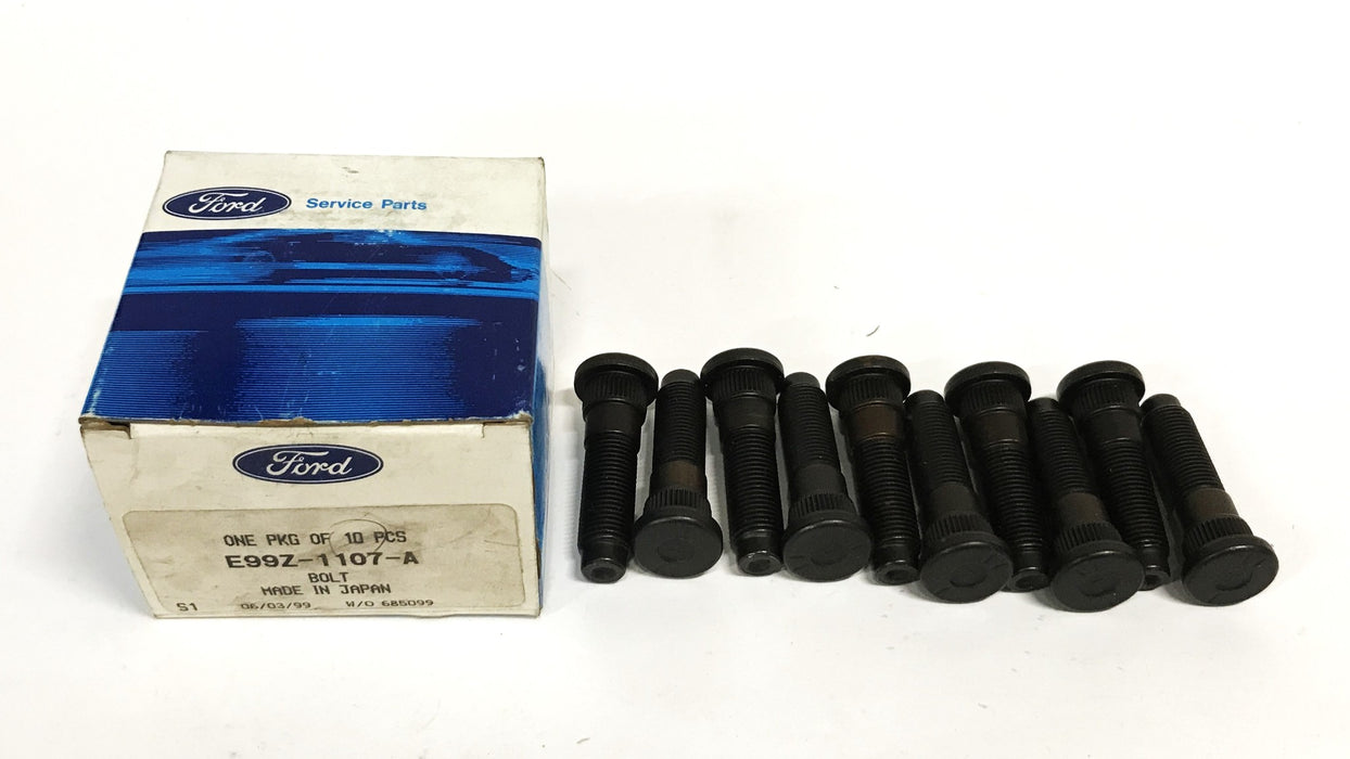 Ford OEM Wheel Lug Stud E99Z-1107-A [Lot/Box of 10] NOS