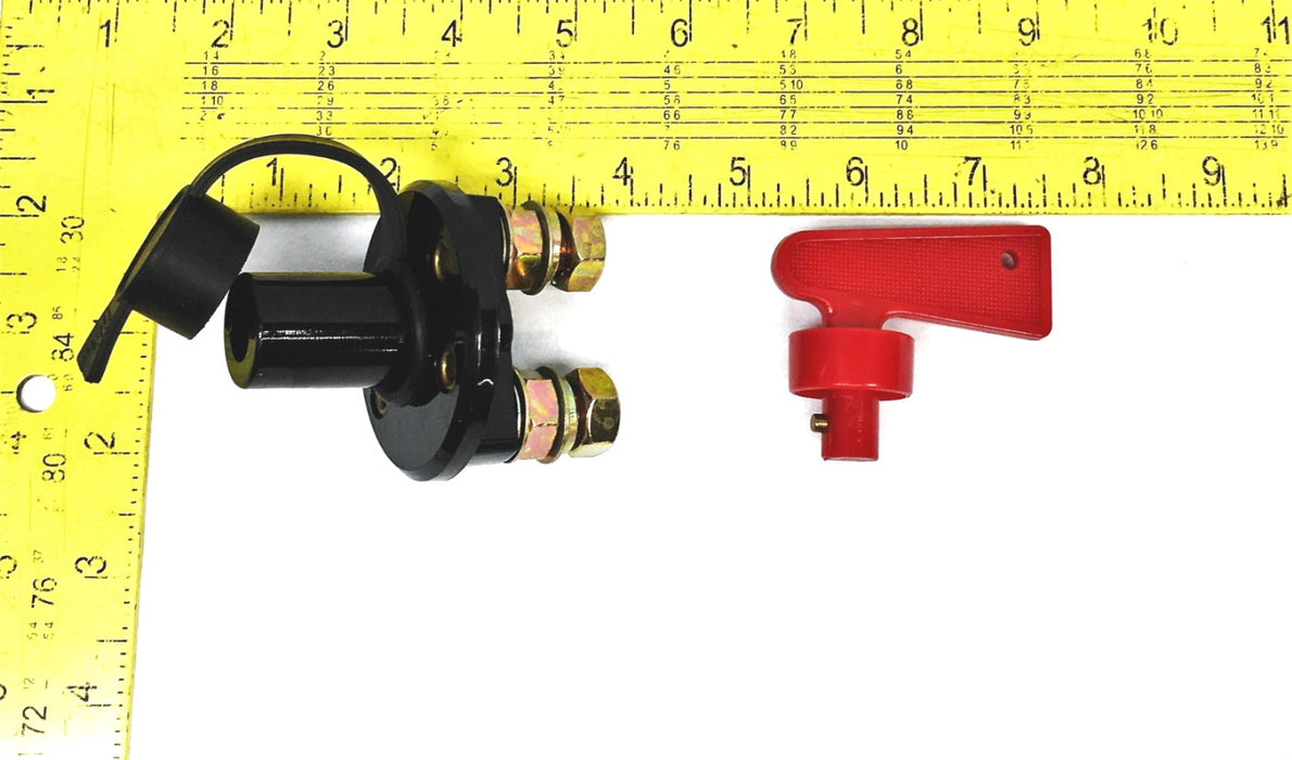 SeaChoice 4 Hole Panel Mount Disconnect Switch Key And Cover 11581 NOS