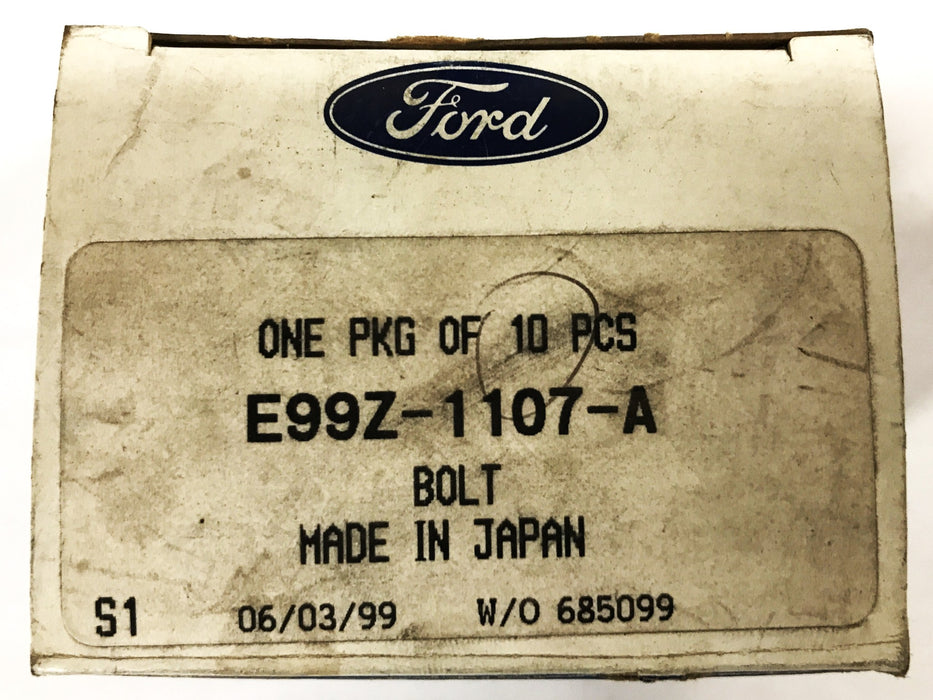 Ford OEM Wheel Lug Stud E99Z-1107-A [Lot/Box of 10] NOS