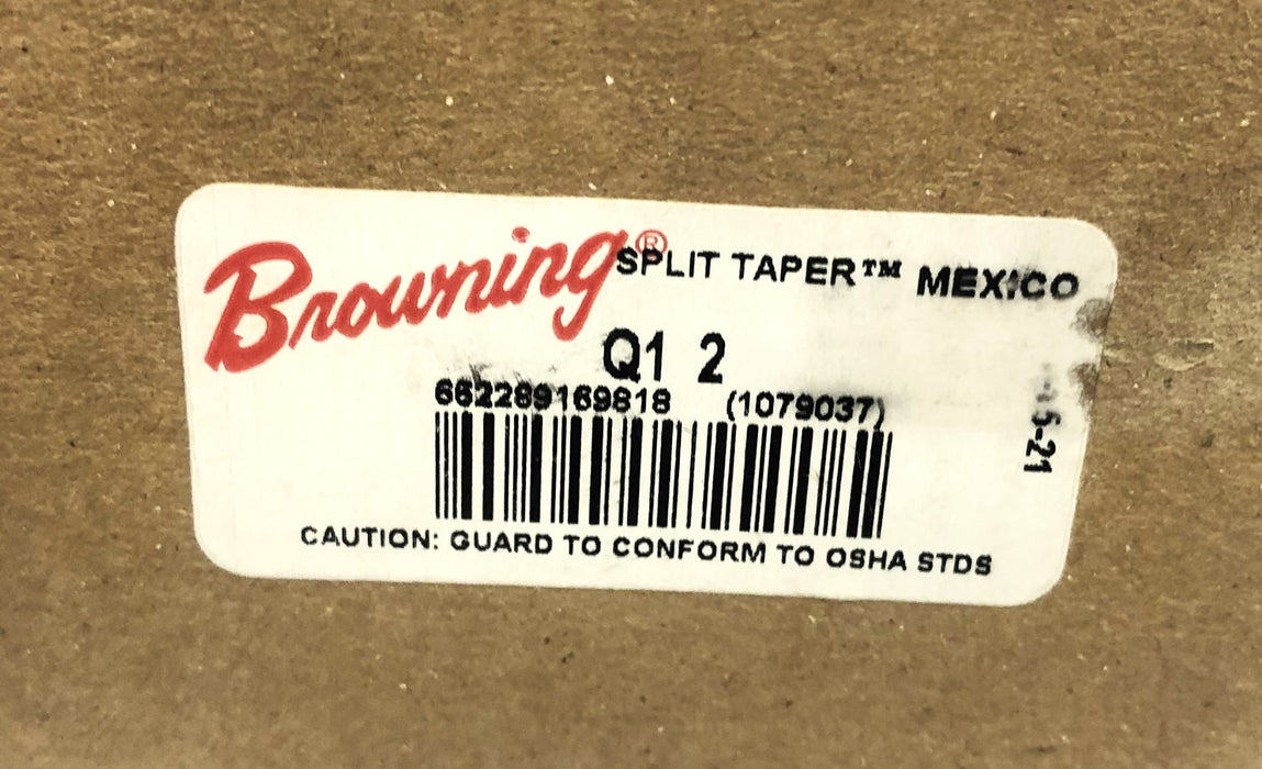Browning Split Taper Bushing Q1-2 NOS