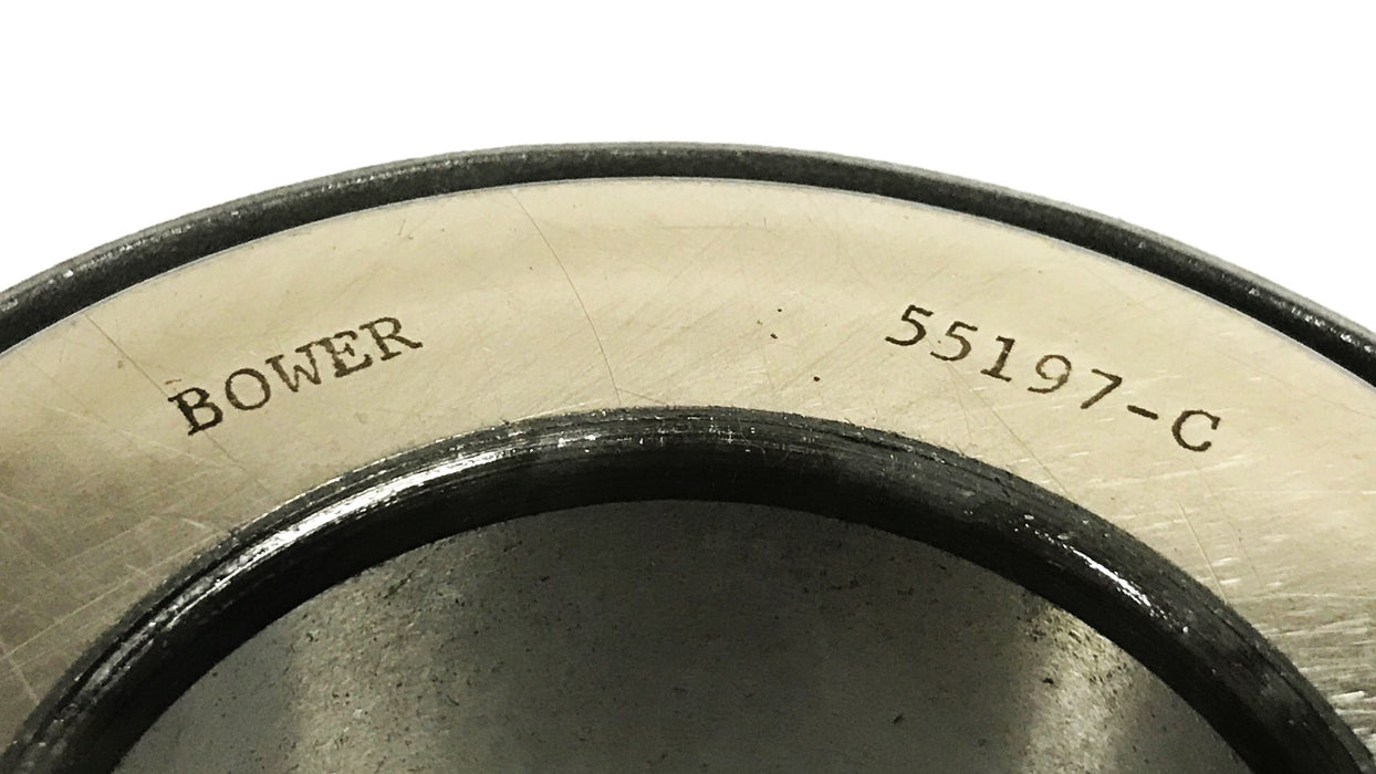 Bower Tapered Roller Bearing Cone 55197C NOS