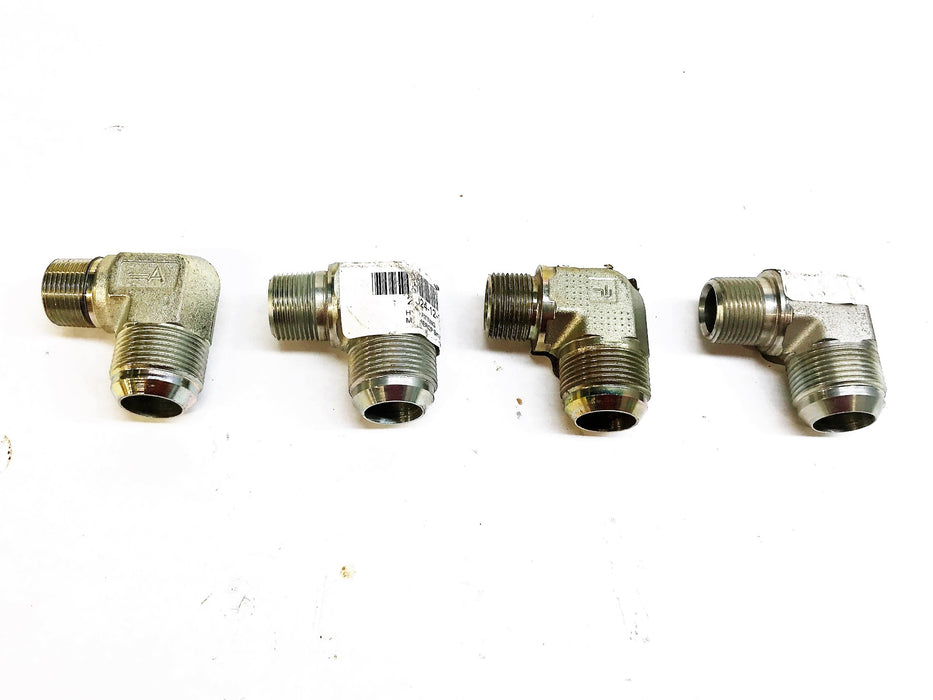 Eaton Aeroquip External 90 Degree Steel Elbow 2024-12-16S [Lot of 4] NOS