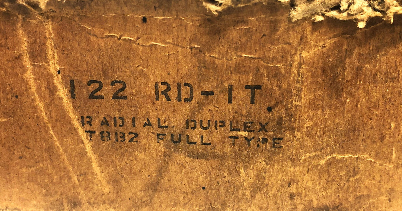 MRC Radial Ball Bearing Duplex 122RDI (122RD-IT) NOS