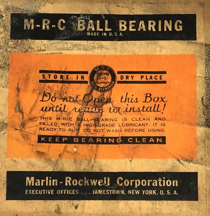 MRC Radial Ball Bearing Duplex 122RDI (122RD-IT) NOS