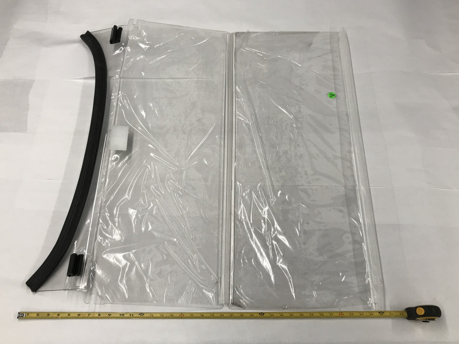 Club Car 2-Piece Folding Windshield A-08650 NOS