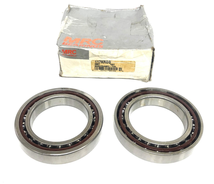 MRC BAKE/C3/ABEC 7/DL Single Row Ball Bearing Pair 117KRDS (117KRDS-H501) NOS